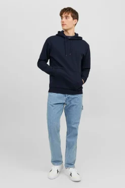 Moletom com capuz e Sweatshirt descontraído