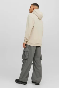 Moletom com capuz e Sweatshirt descontraído