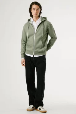 Moletom com Sweatshirt e zíper