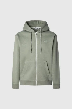 Moletom com Sweatshirt e zíper