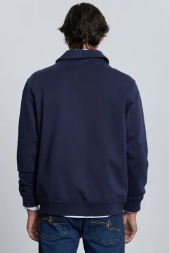 Moletom sweatshirt azul marinho