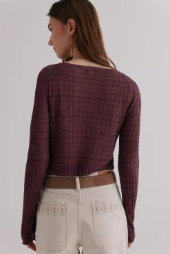 Nadine. Riscas estampado listrada
