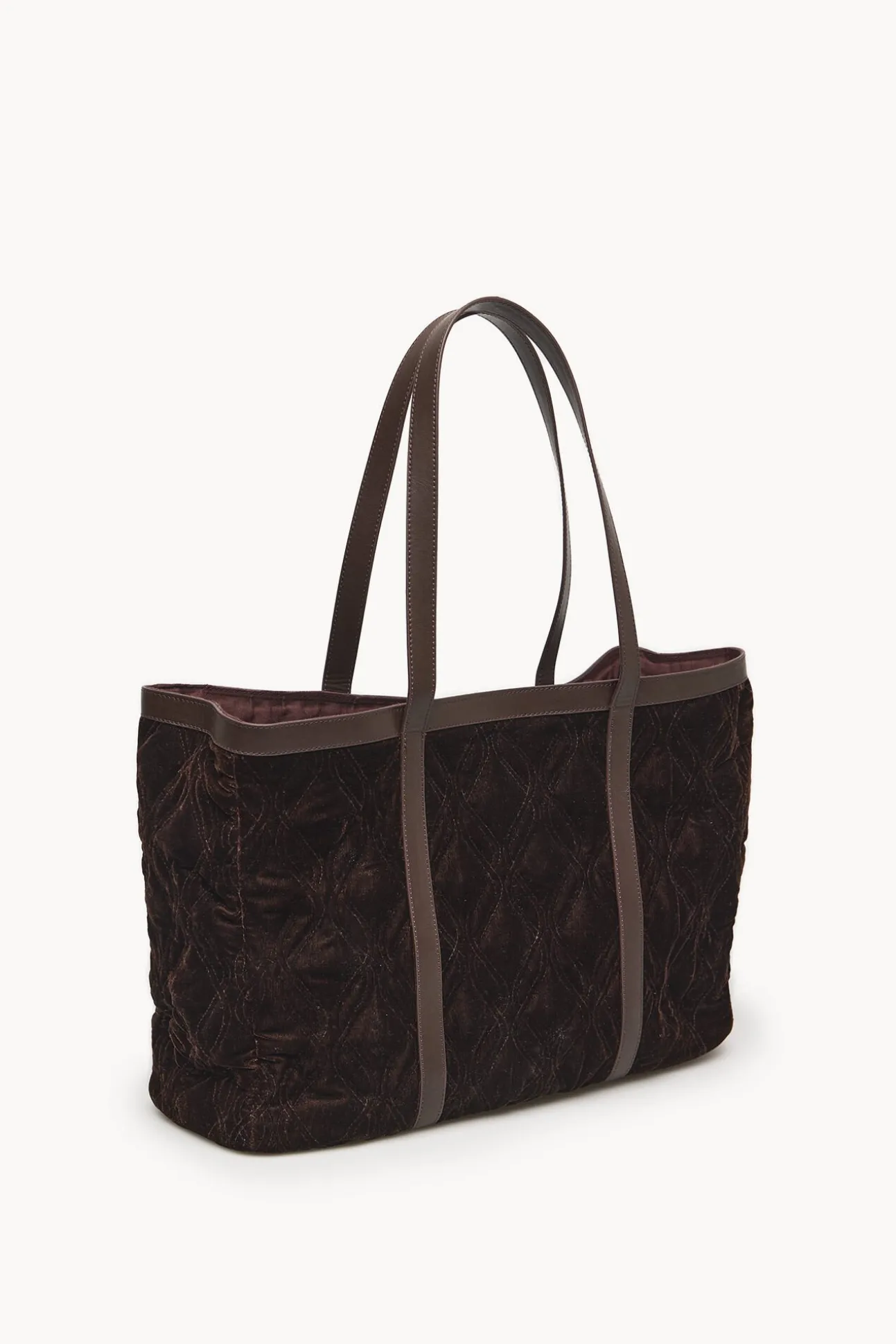 Neila. Bolsa de compras de veludo