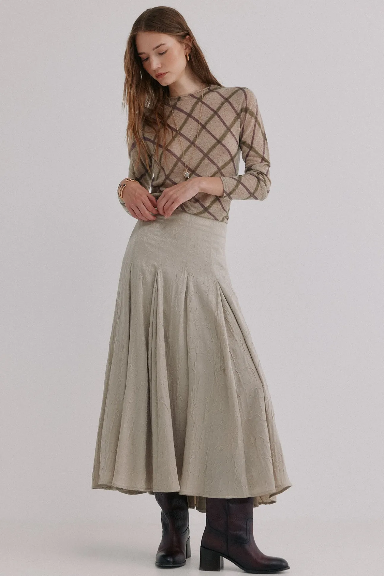 Nora. Top estampado