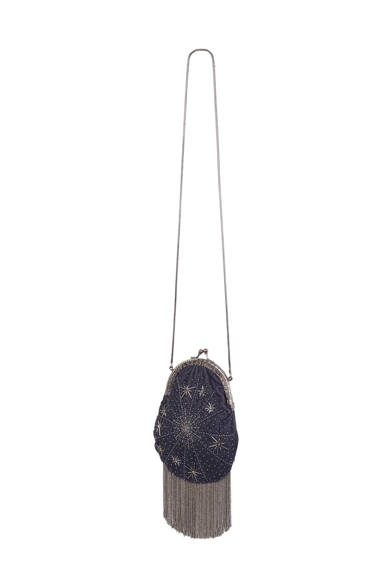 Norma. Bolsa de veludo com veludo