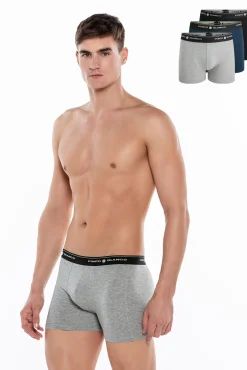 Pack de 3 boxers de algodão