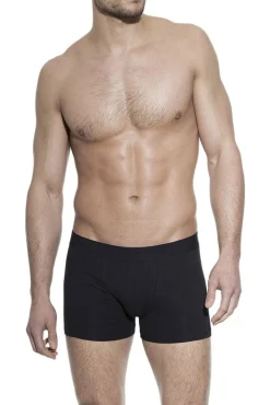 Pack de 3 boxers pretos de algodão orgânico
