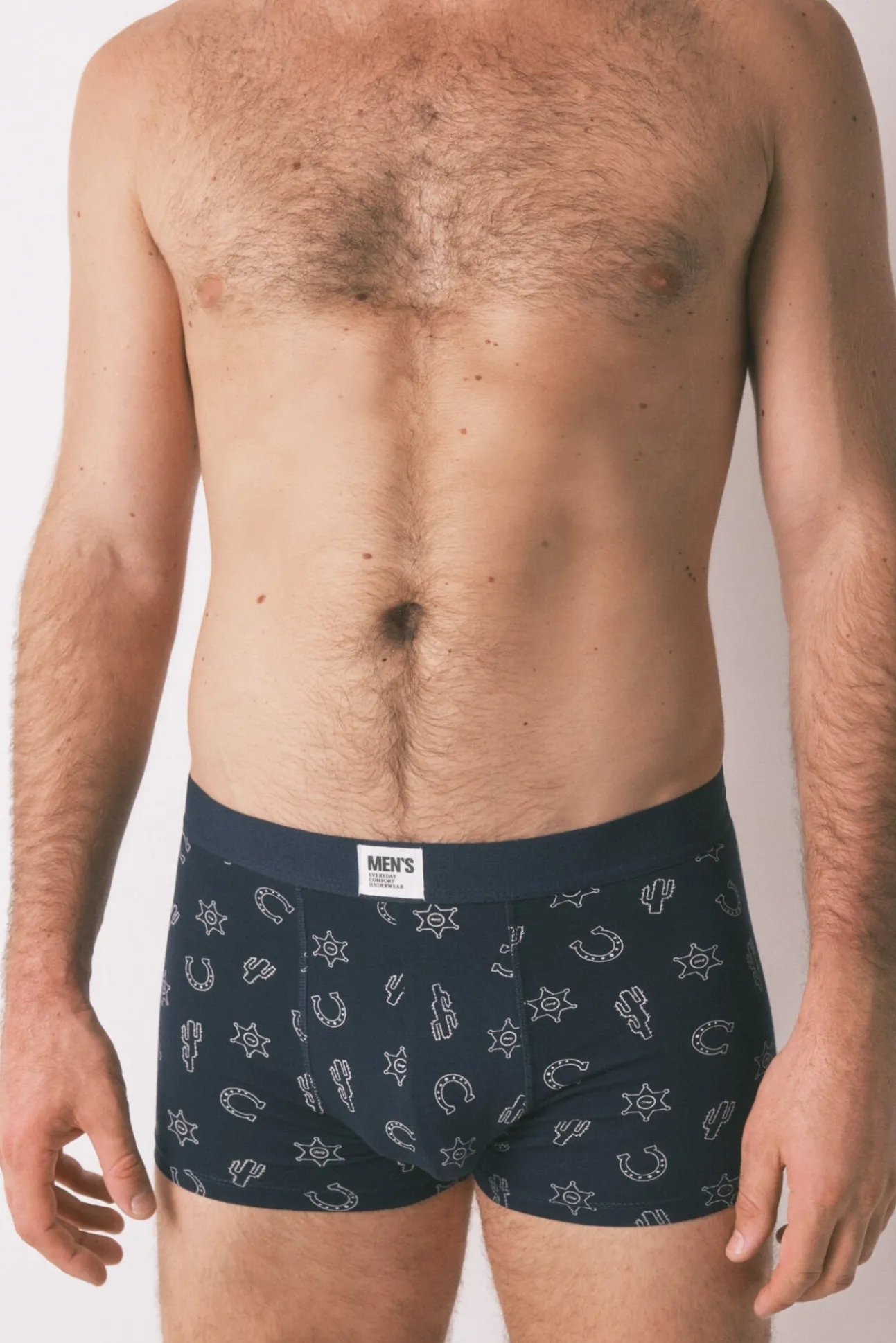 Pacote com 2 boxers azuis country