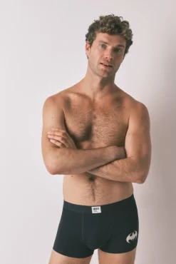 Pacote com 2 boxers cinza do Batman