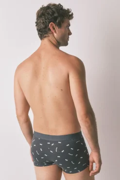 Pacote com 2 boxers cinza do Batman