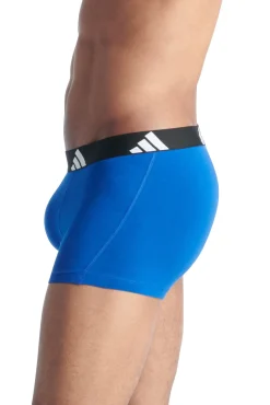 Pacote com 3 boxers de algodão Active Flex