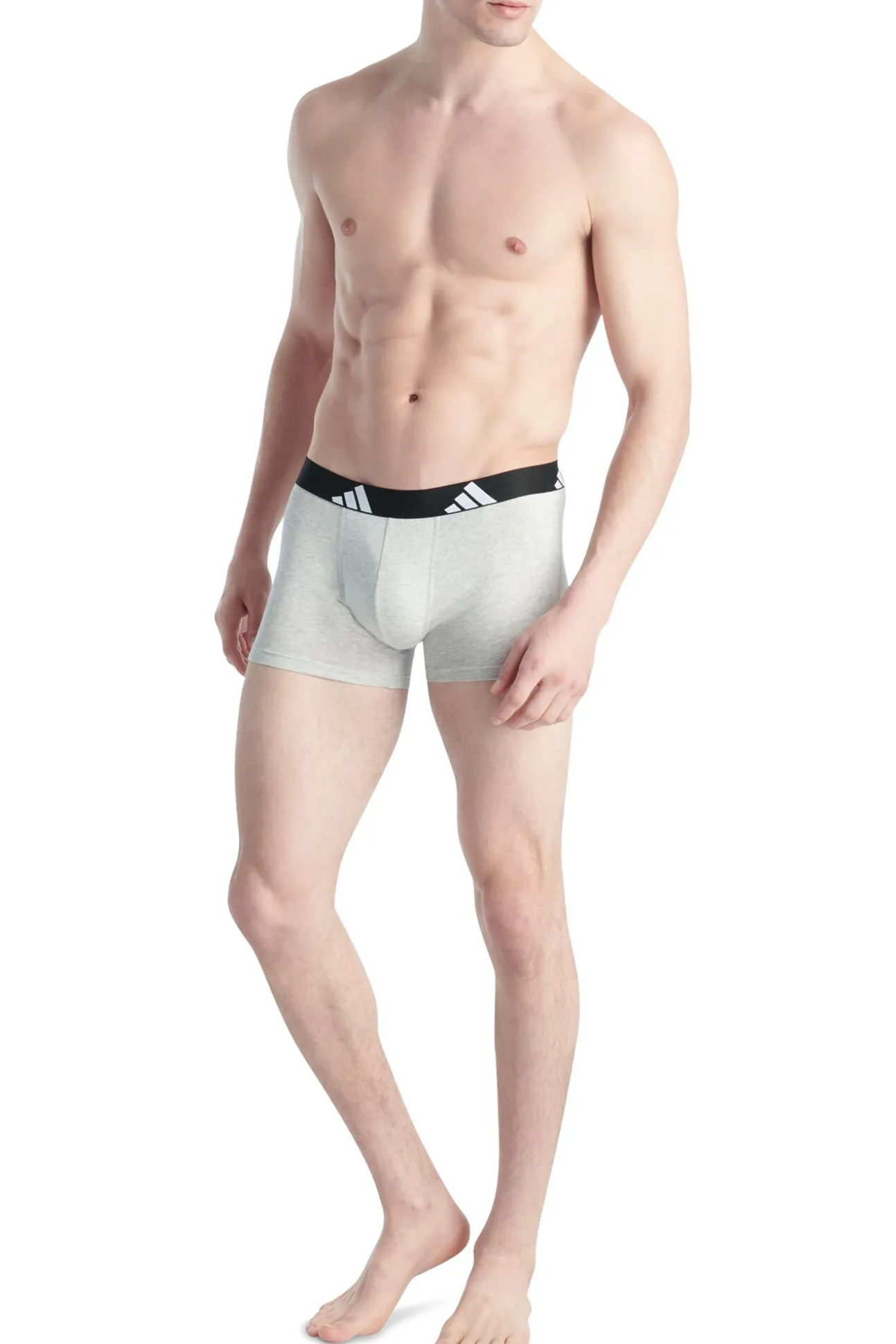 Pacote com 3 boxers de algodão Active Flex