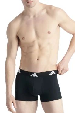 Pacote com 3 boxers de algodão Active Flex