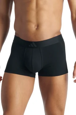 Pacote com 2 boxers elásticos Active Flex Cotton 3 Stripes