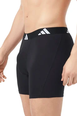 Pacote com 3 boxers longos de algodão Active Flex