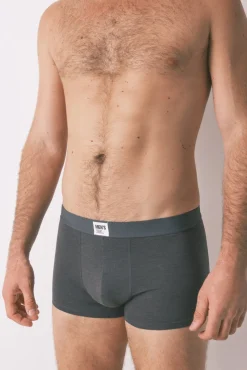 Pacote com 2 boxers verdes lisos
