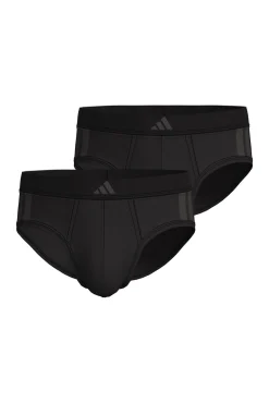 Pacote com 2 cuecas elásticas Active Flex Cotton 3-Stripes