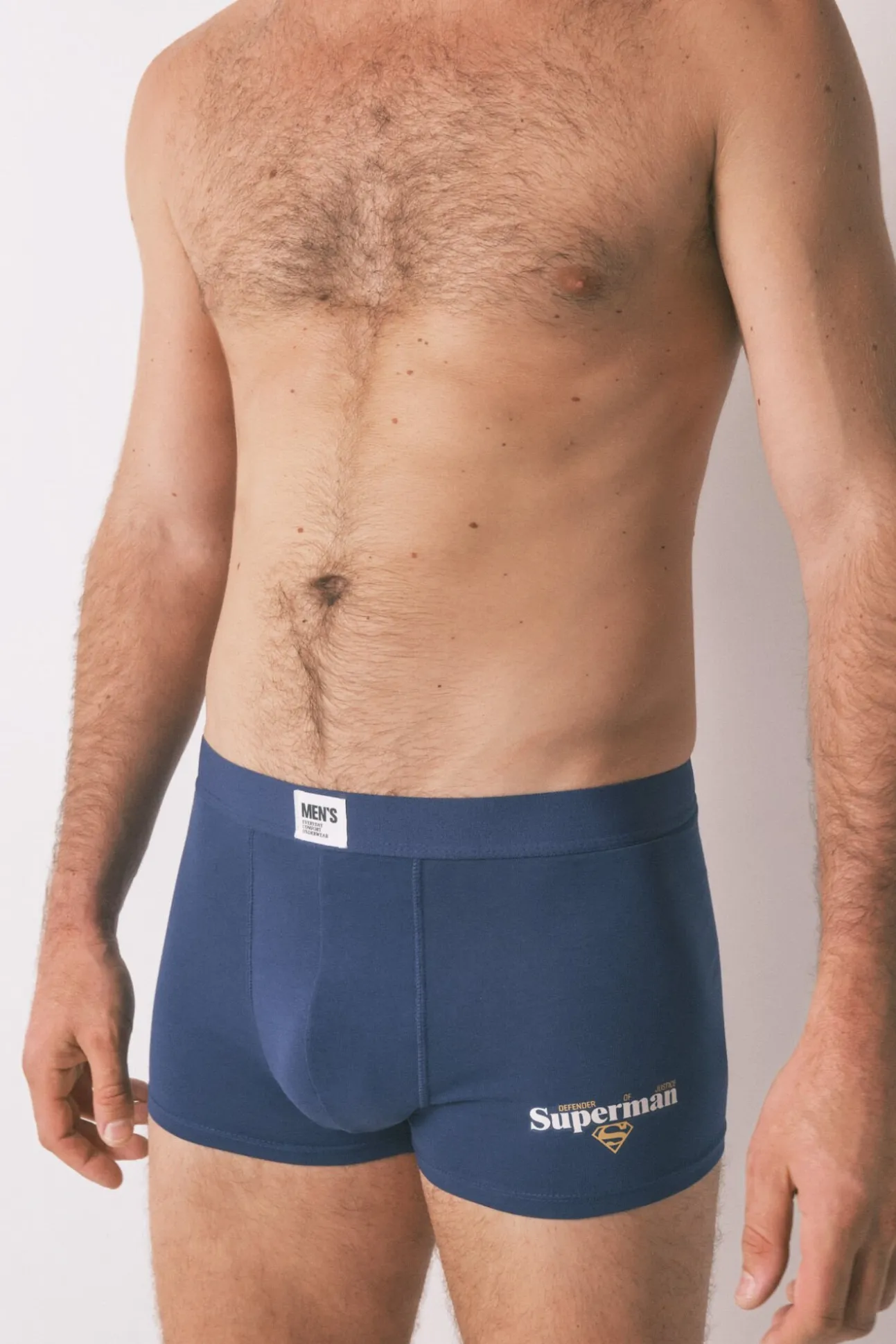 Pacote de 2 boxers cinza do Superman