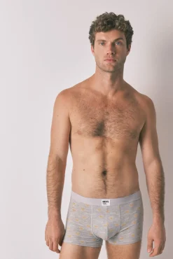 Pacote de 2 boxers cinza do Superman