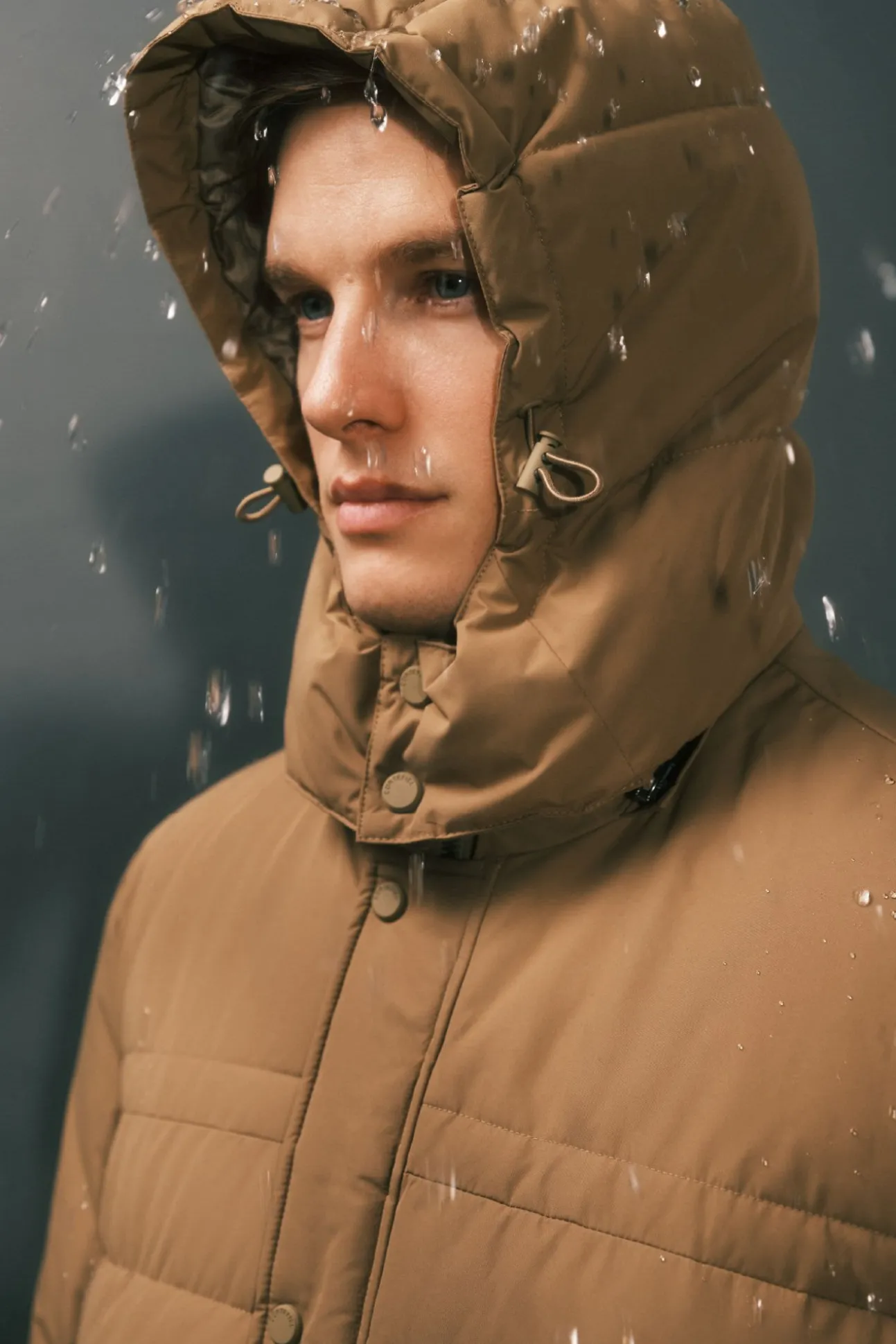 Parka acolchoada