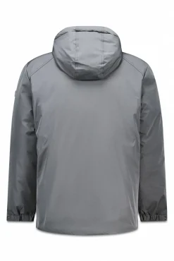 Parka acolchoada capuz