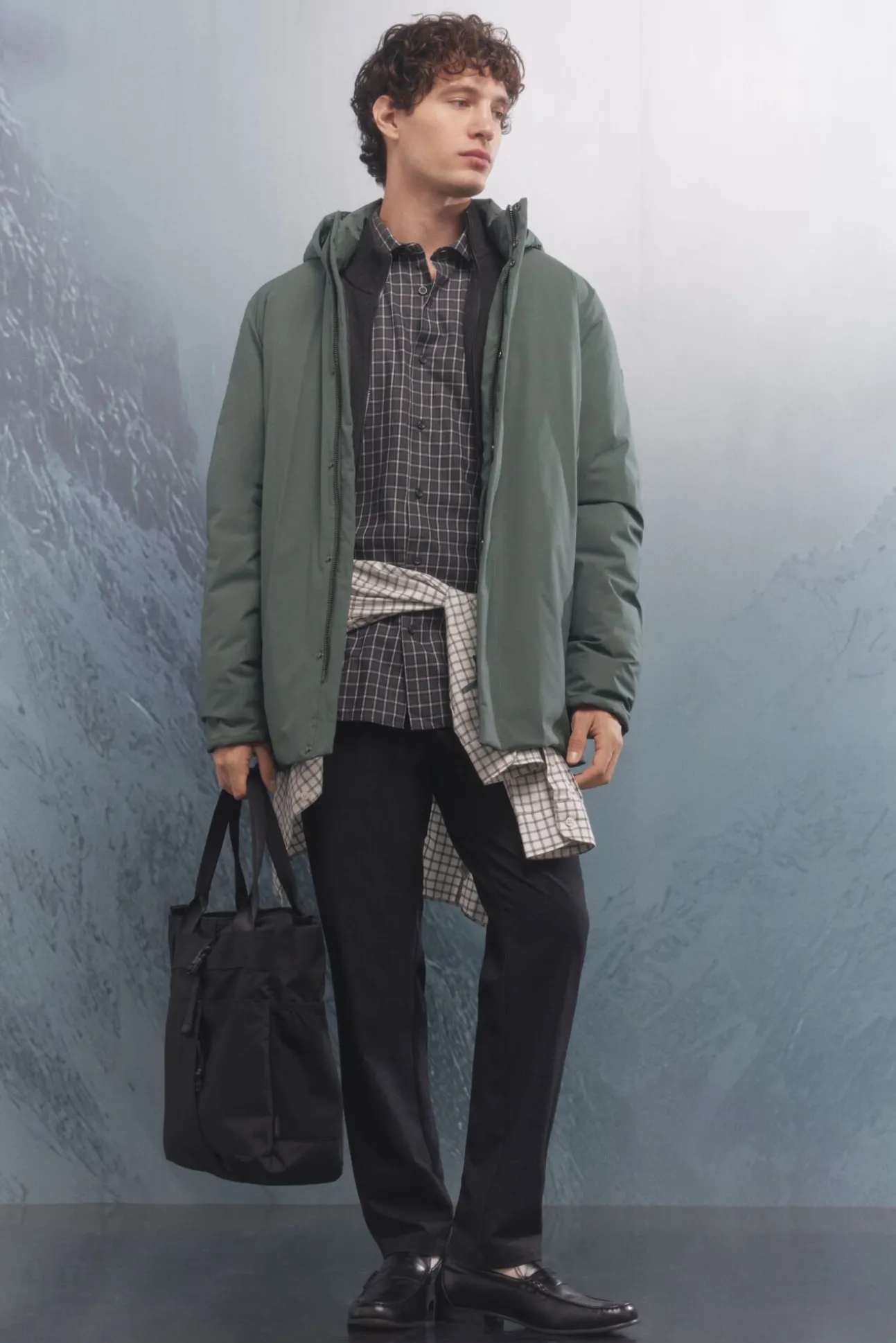 Parka acolchoada térmica