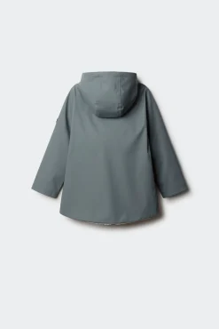 Parka amarelo pastel para criança