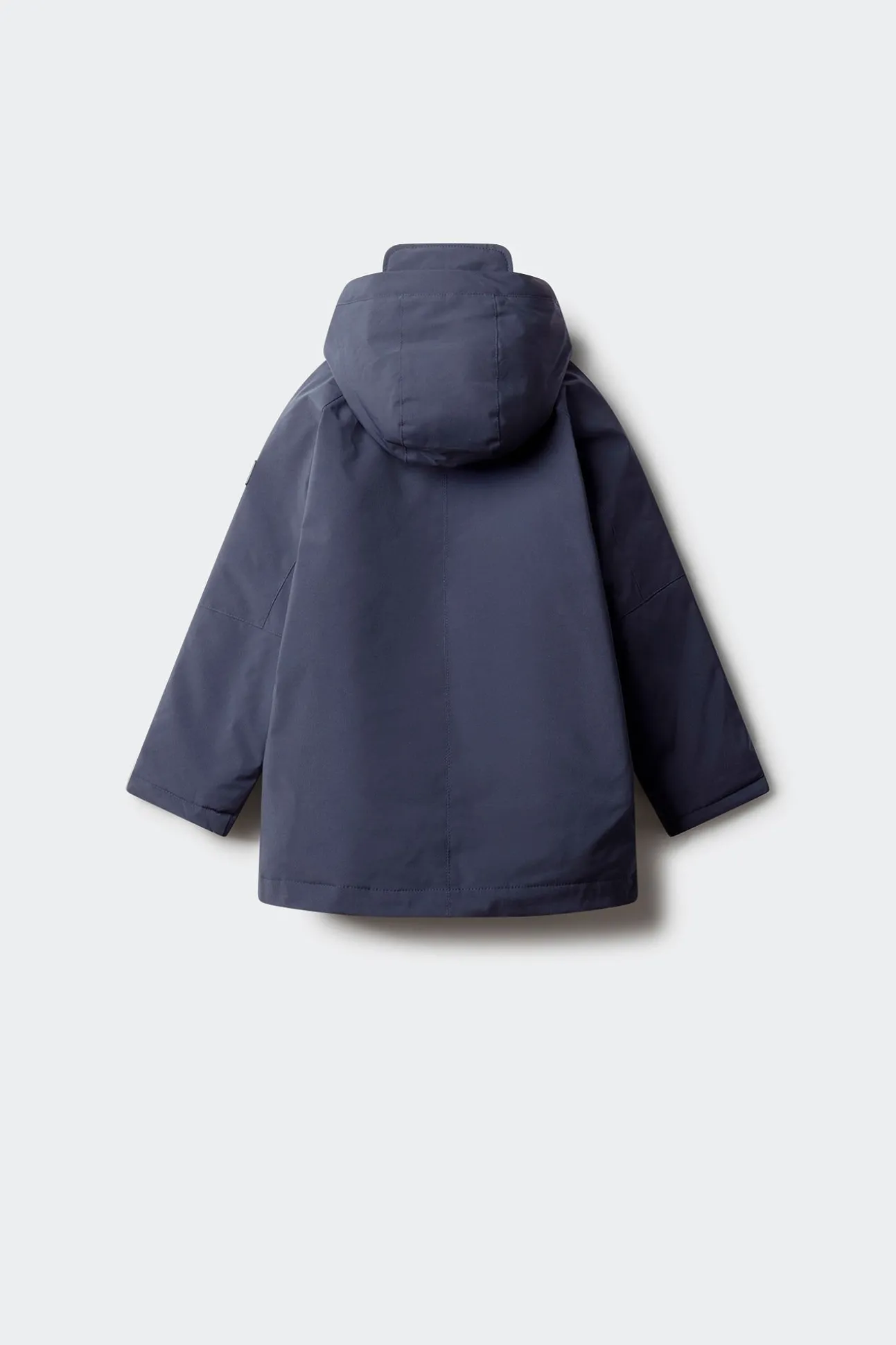 Parka azul marinho para meninos