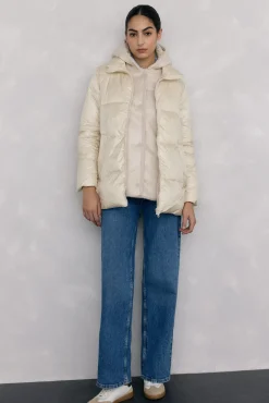 Parka colete desmontável