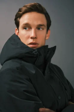 Parka com capuz