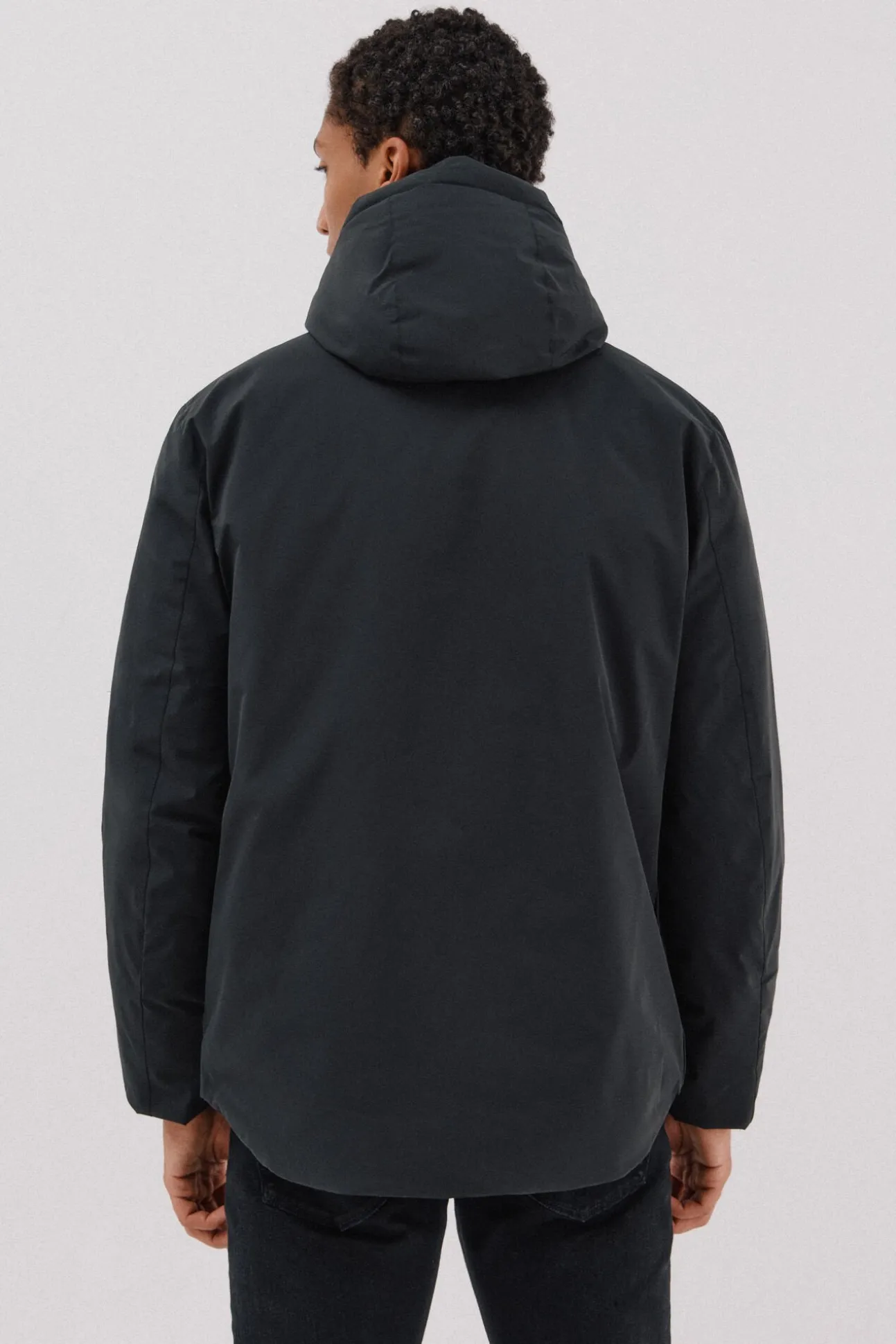 Parka com capuz