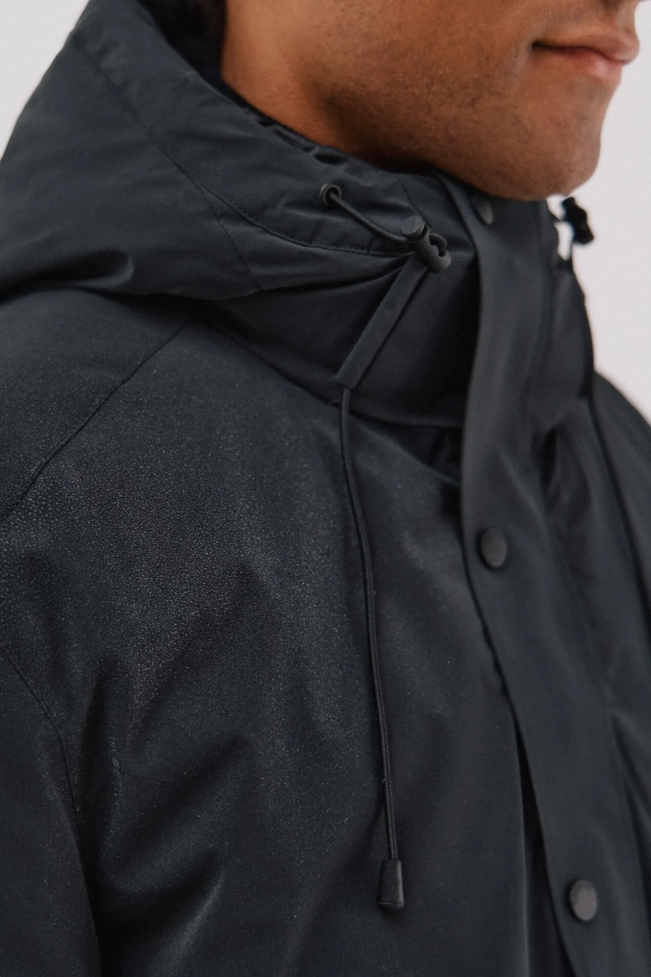 Parka com capuz