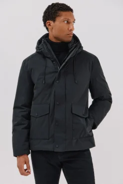 Parka com capuz