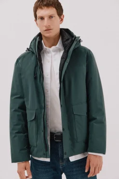 Parka com capuz