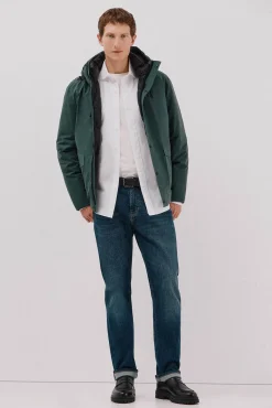 Parka com capuz