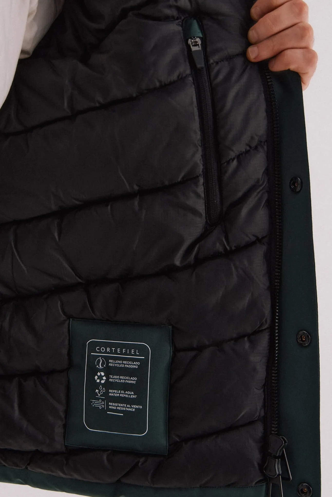 Parka com capuz