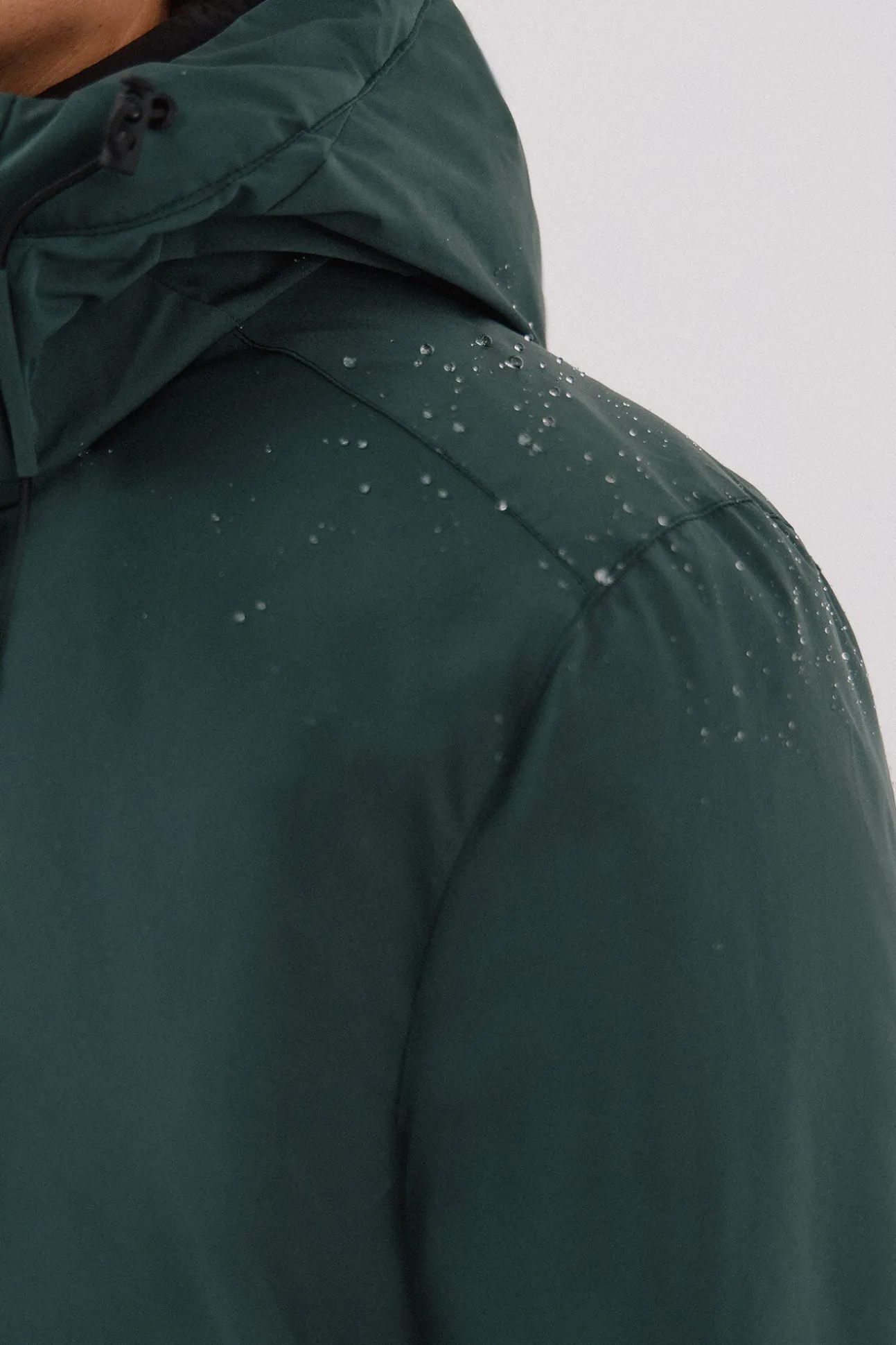 Parka com capuz
