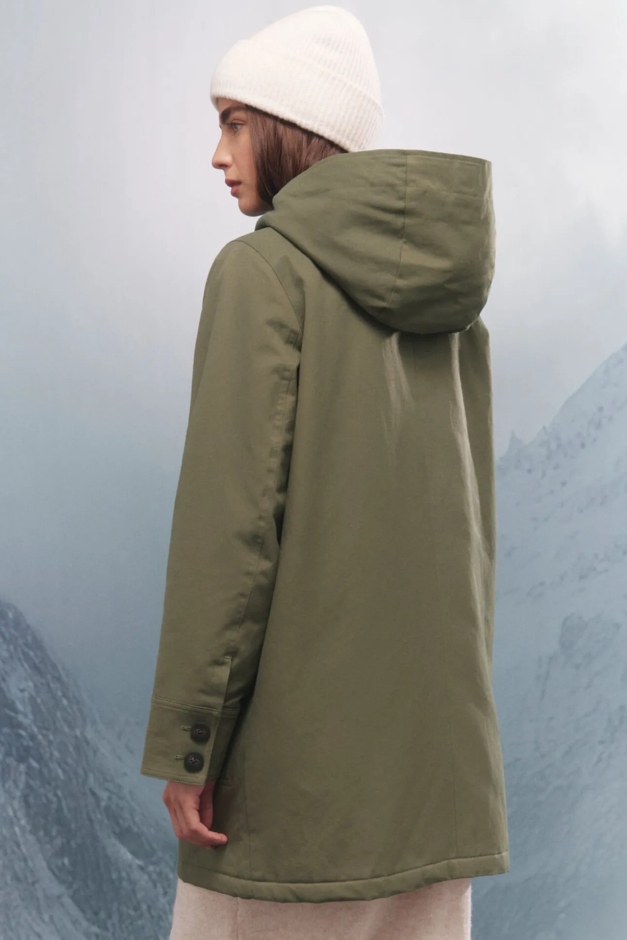 Parka com capuz Sorona Aura
