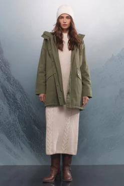 Parka com capuz Sorona Aura