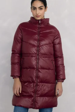 Parka comprida capuz