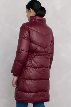 Parka comprida capuz