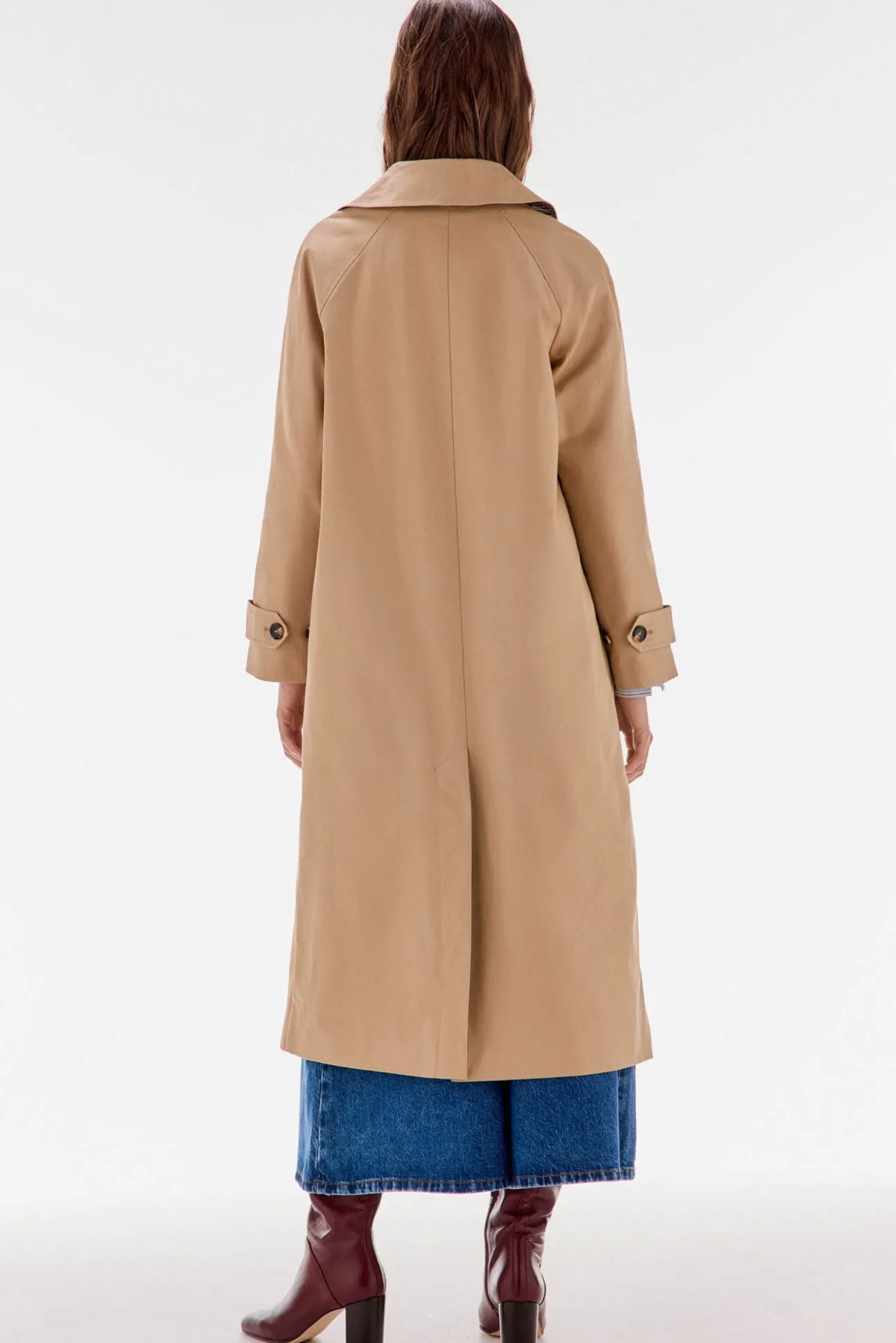 Parka comprida capuz