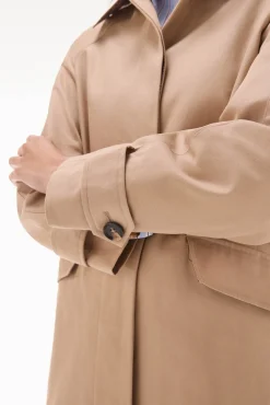 Parka comprida capuz