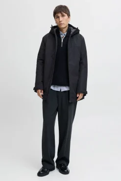 Parka curta acolchoada