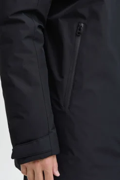 Parka curta acolchoada