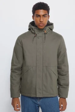 Parka curta acolchoada