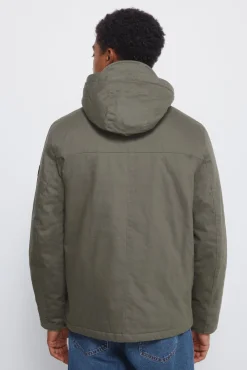 Parka curta acolchoada