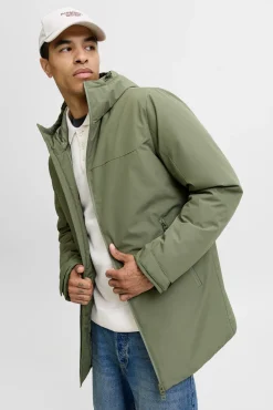 Parka curta acolchoada
