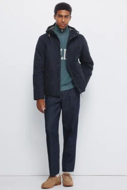Parka curta acolchoada