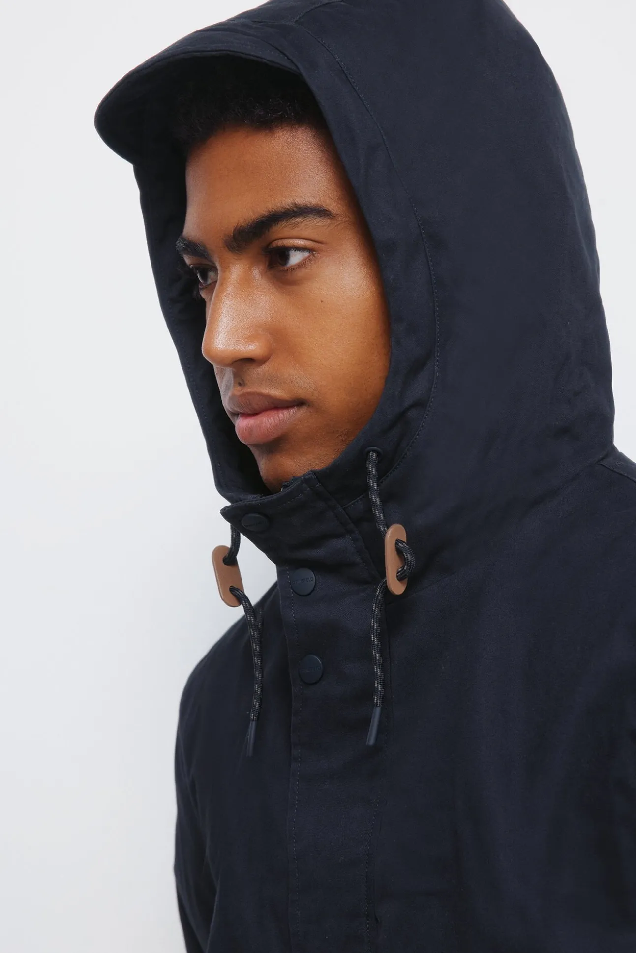 Parka curta acolchoada